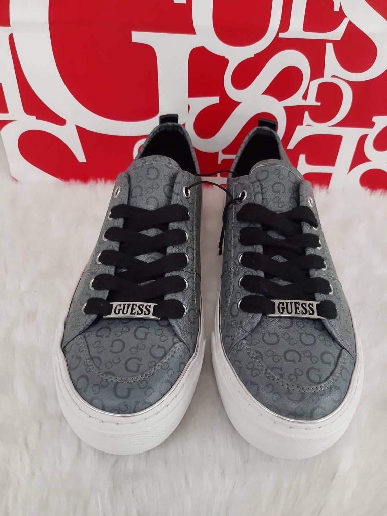 Original Guess Shoes Blue Men s Fashion Footwear Sneakers on Carousell