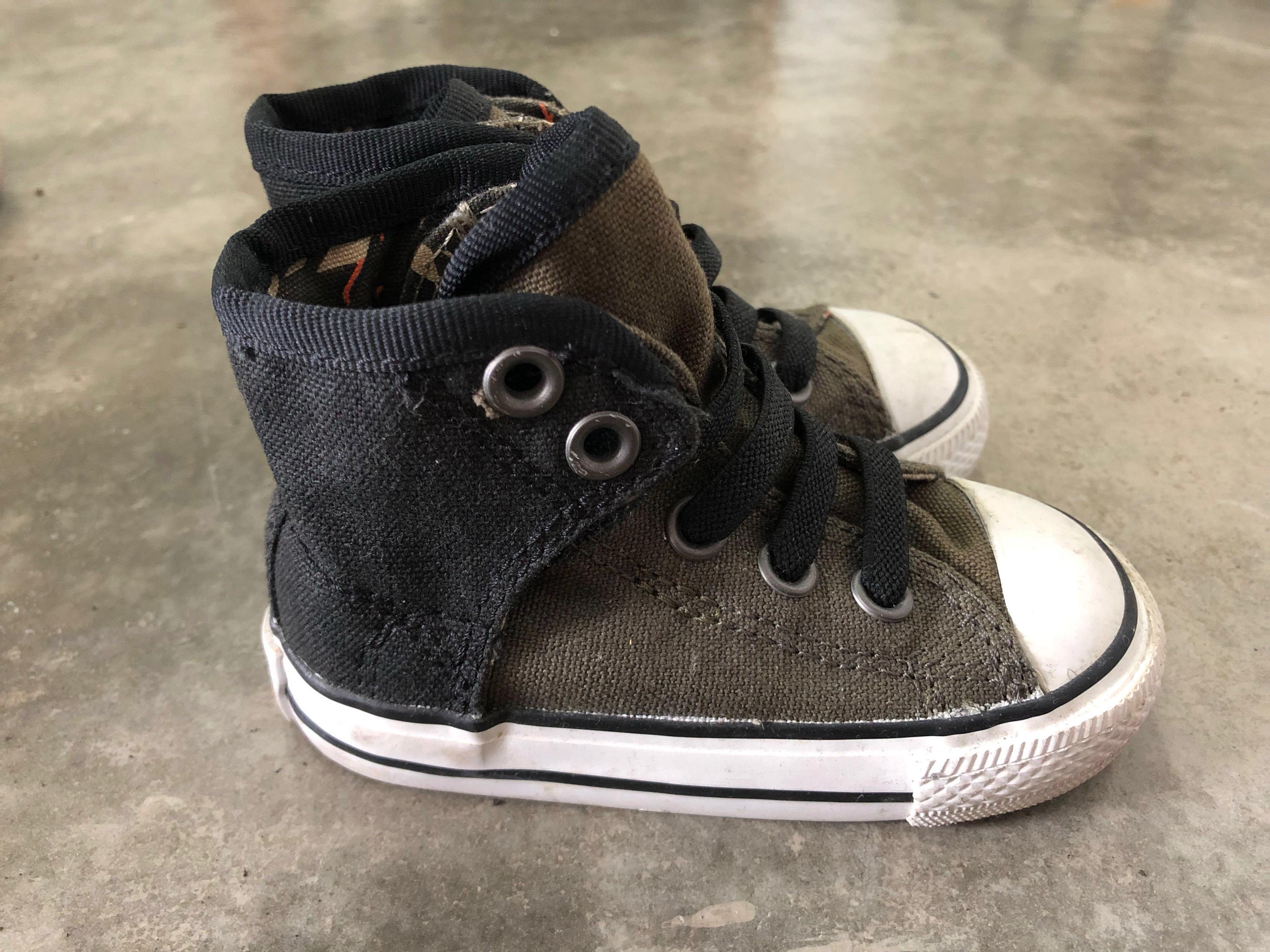 kids denim converse