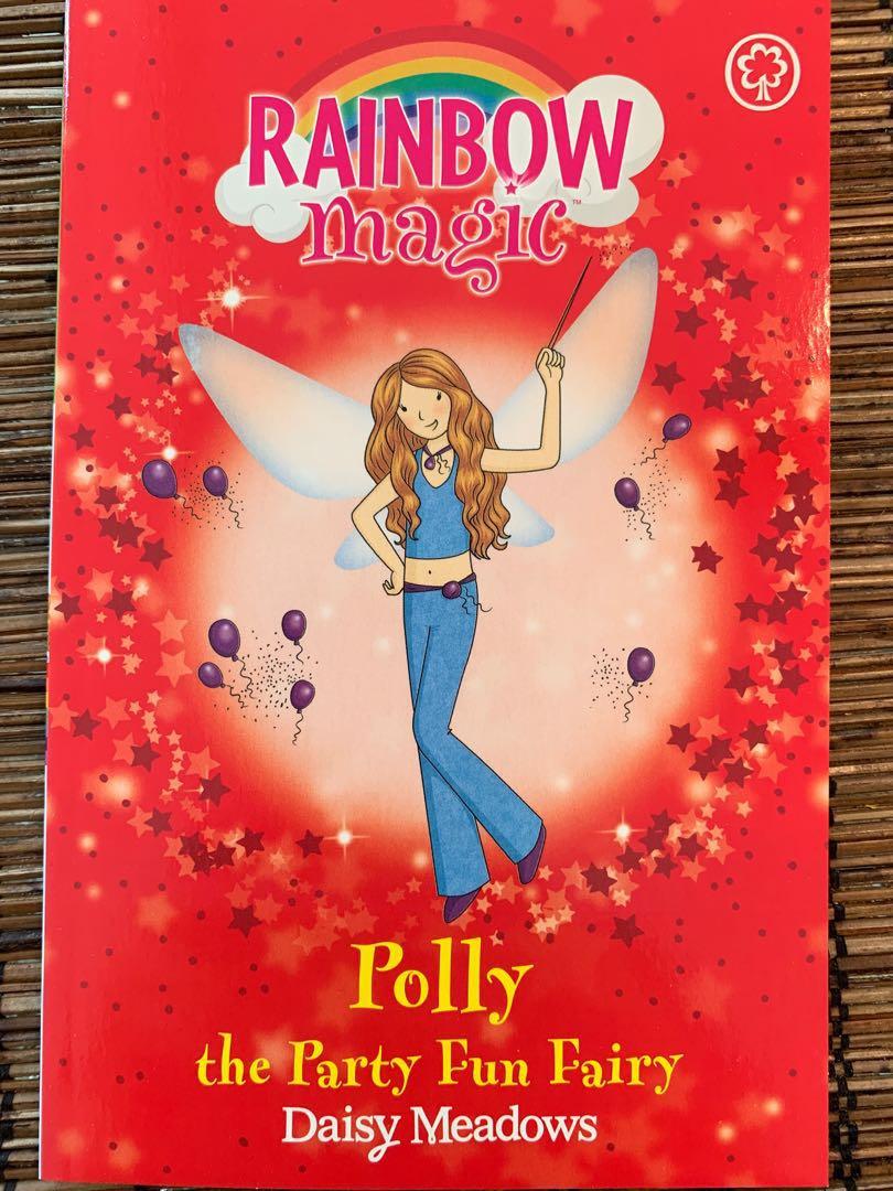 Rainbow Magic Polly The Party Fun Fairy Books Stationery