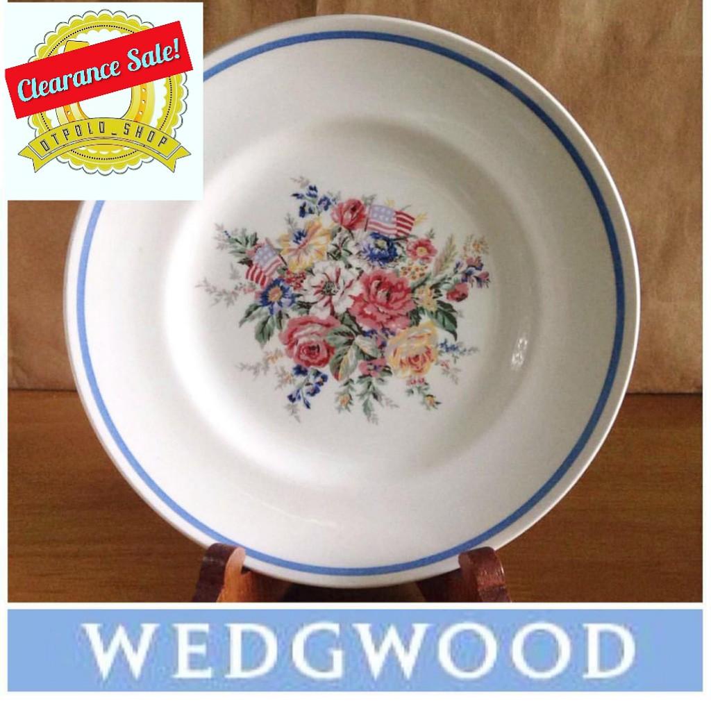 Ralph Laure Wedgwood plate (Category: Dinnerware & Cutlery) located in Las Pinas. Submitted by dtpolo_shop (Listing ID 229476808, Image 1). Description: 480 each / 2 available • WEDGWOOD england • RALPH LAUREN Dylan's Grove 1992 • Vintage side plate 20cm • #wedgwood #ralphlauren #dylansgrove #1992 #madeinengland #householdaccessories#teatime #teaware #dtpolo_plates.