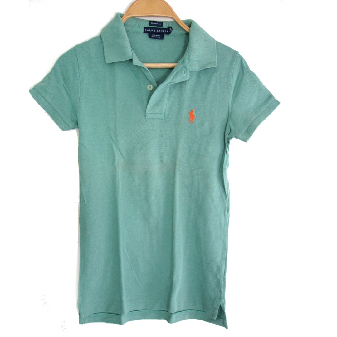 Ralph Lauren Sage Green Polo Shirt, Women's Fashion, Tops, Others Tops ...