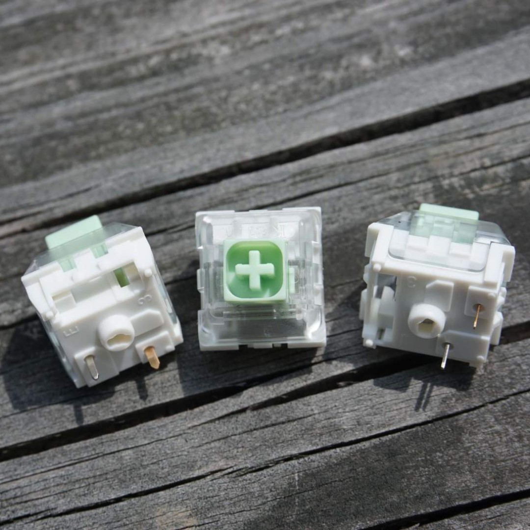 Retooled Kailh Box Jade switches (70 pcs), Computers & Tech, Parts