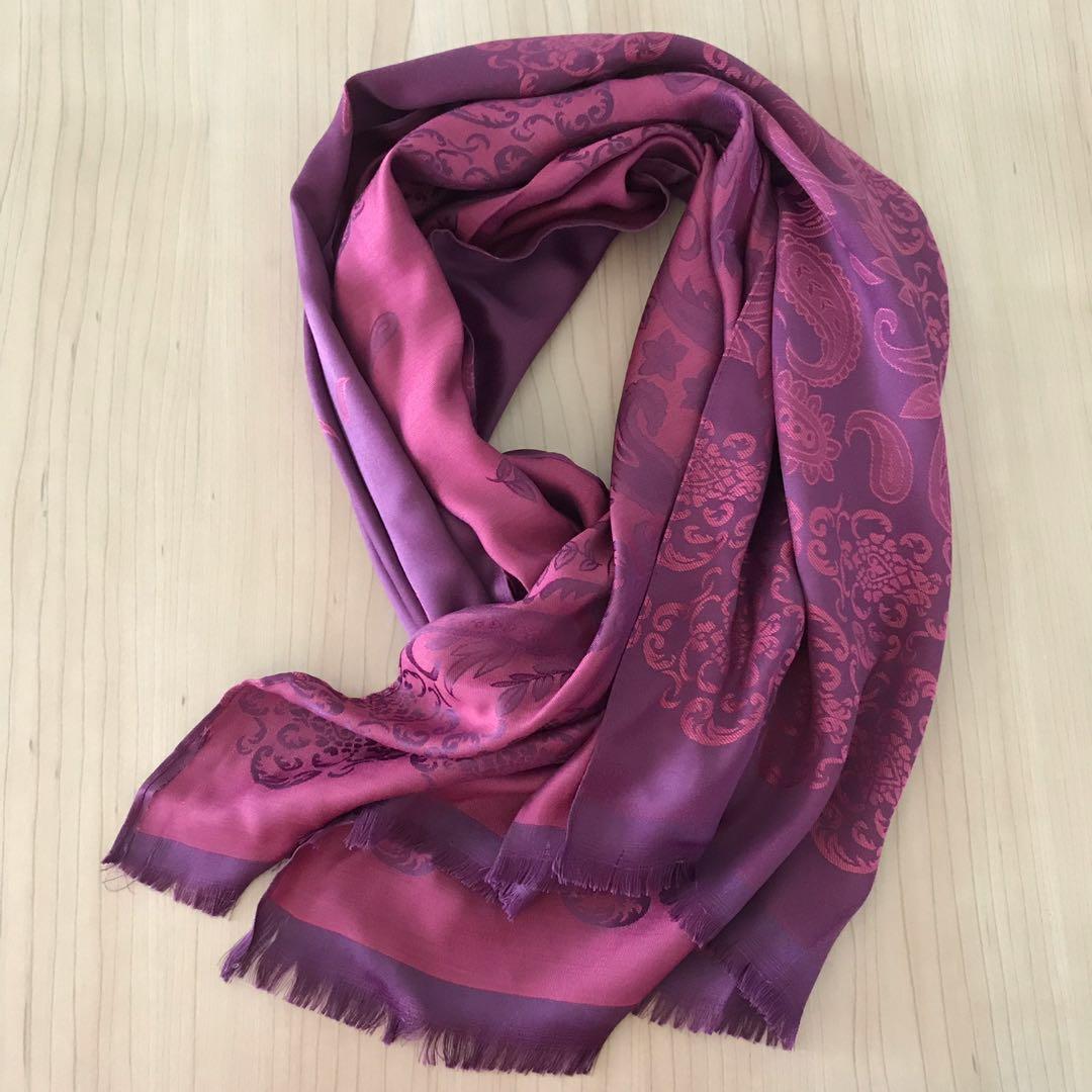 Purple silk new arrivals scarves