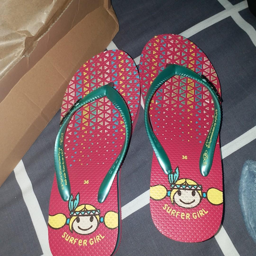 Sandal Jepit SURFER GIRL ukuran 36