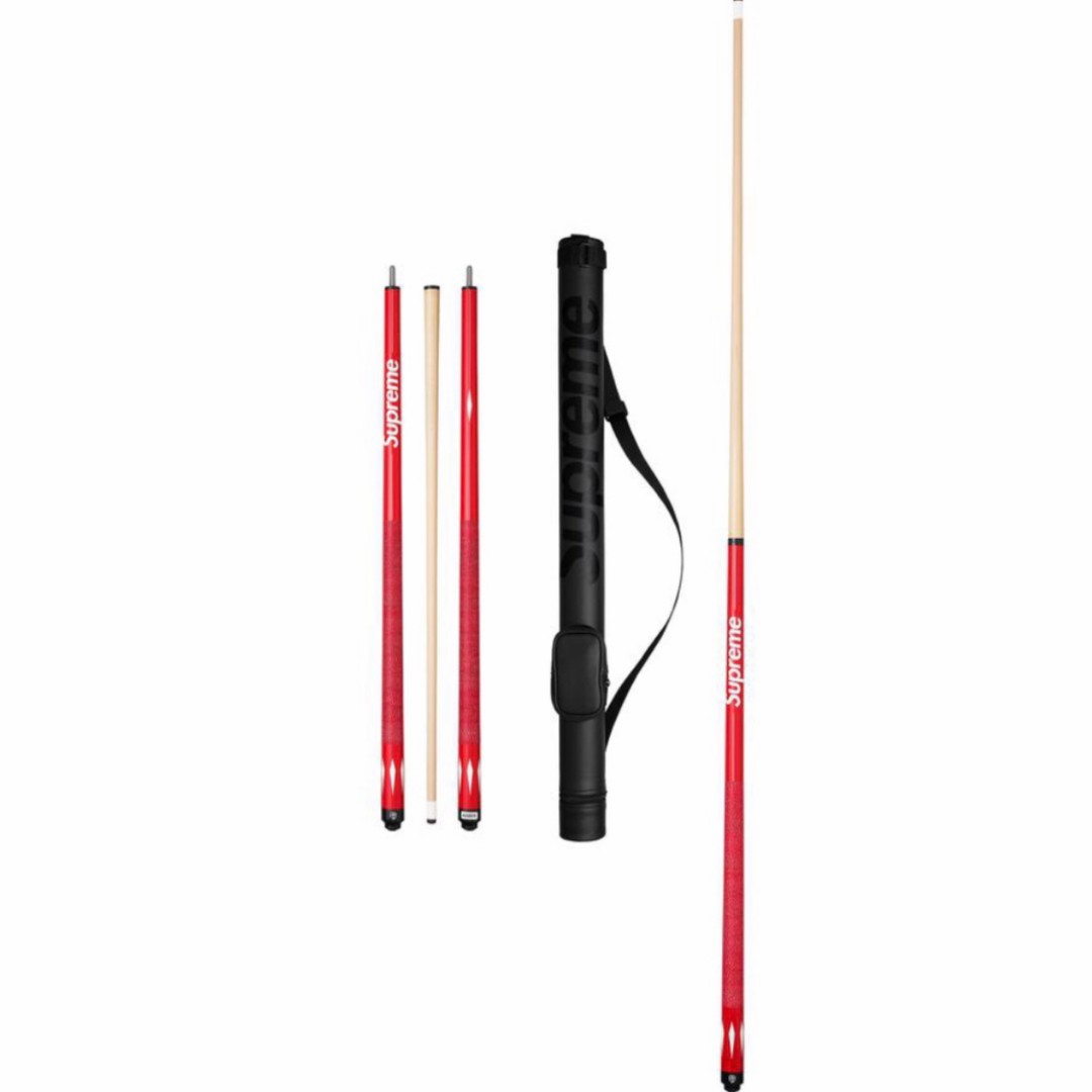 Supreme McDermott Pool Cue Red ビリヤード-