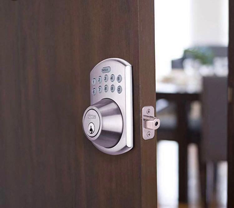 Tacklife Electronic Keypad Deadbolt Lock, Furniture & Home Living