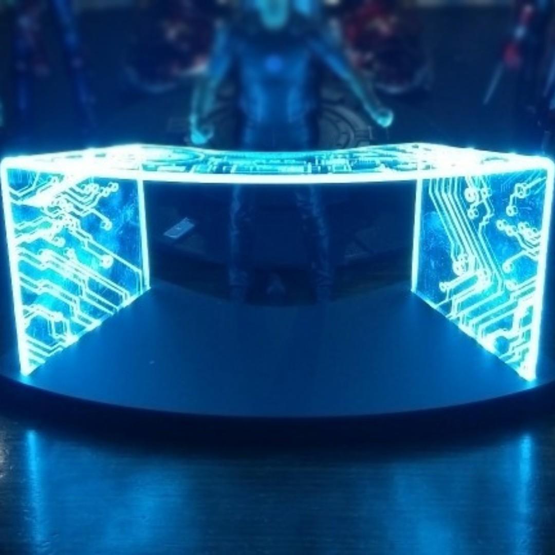 Tb055 Toys Box Test Desk 1 12 Workshop Scene Test Desk Iron Man