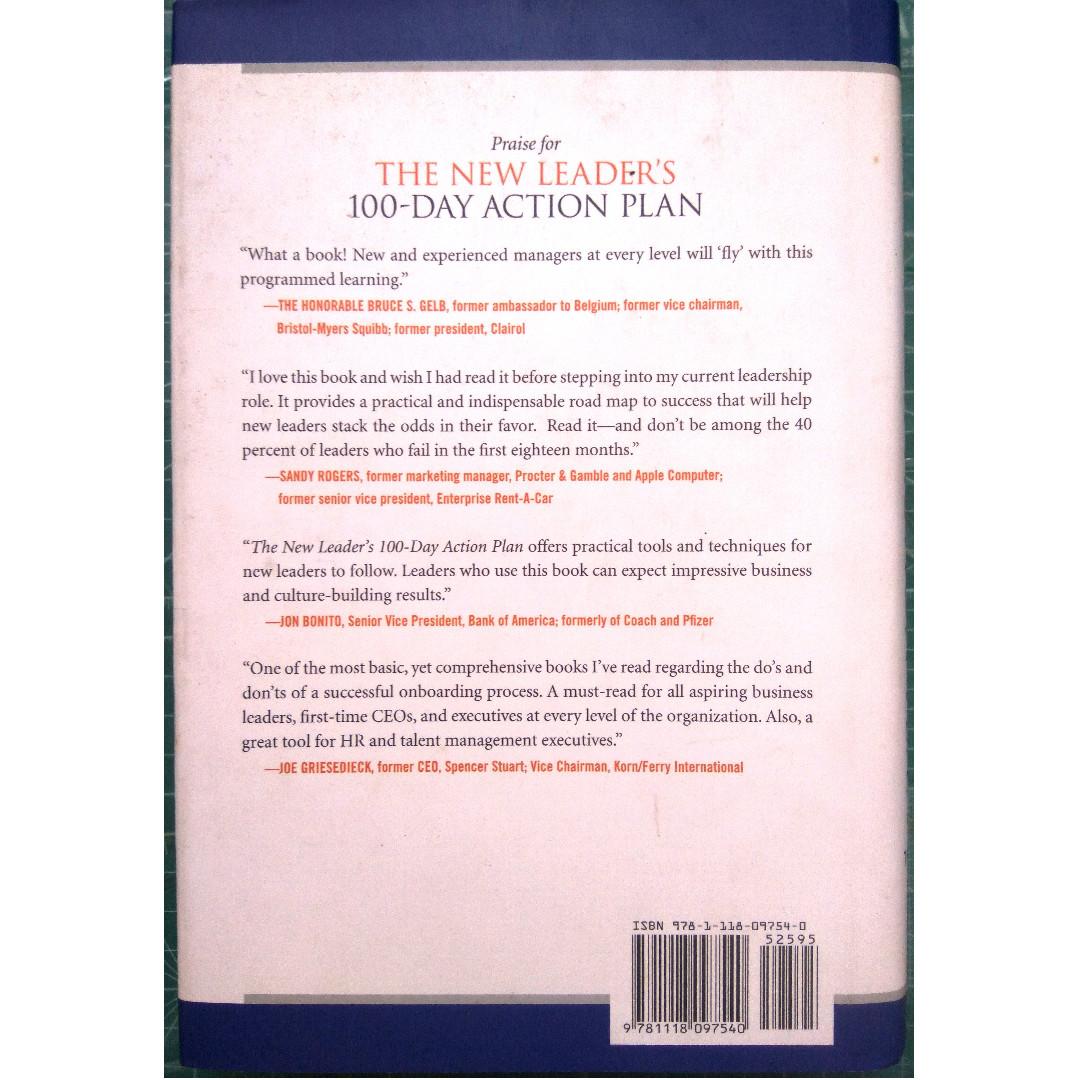 The New Leader S 100 Day Action Plan How To Take Charge Build