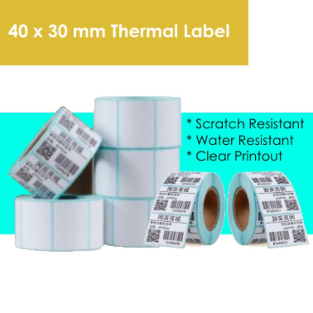 thermal label stickers