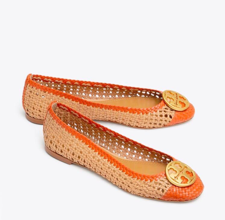 Chelsea woven cap toe pump store
