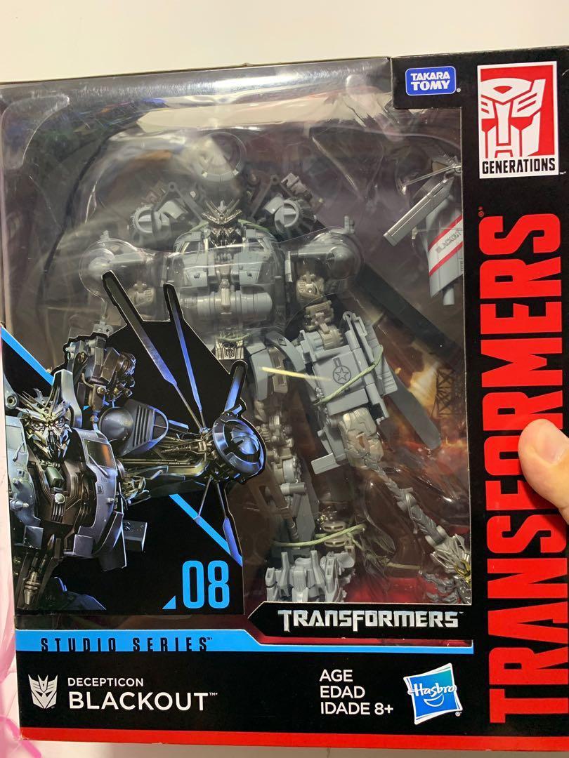 Transformers studio series 08 leader shop class movie 1 decepticon blackout