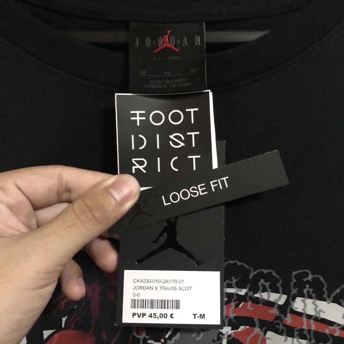 travis scott mj 1 tee