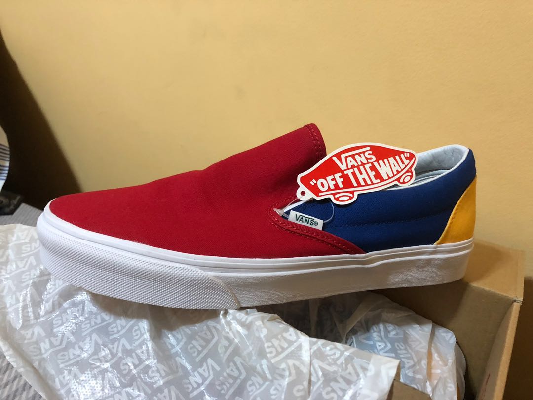 slip on yacht club vans