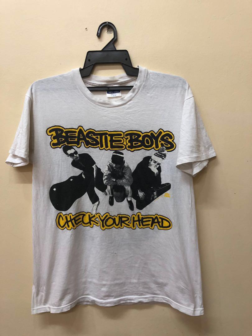 Vintage Beastie Boys Check Your Head tshirt 80s 90s bandtee, Men's