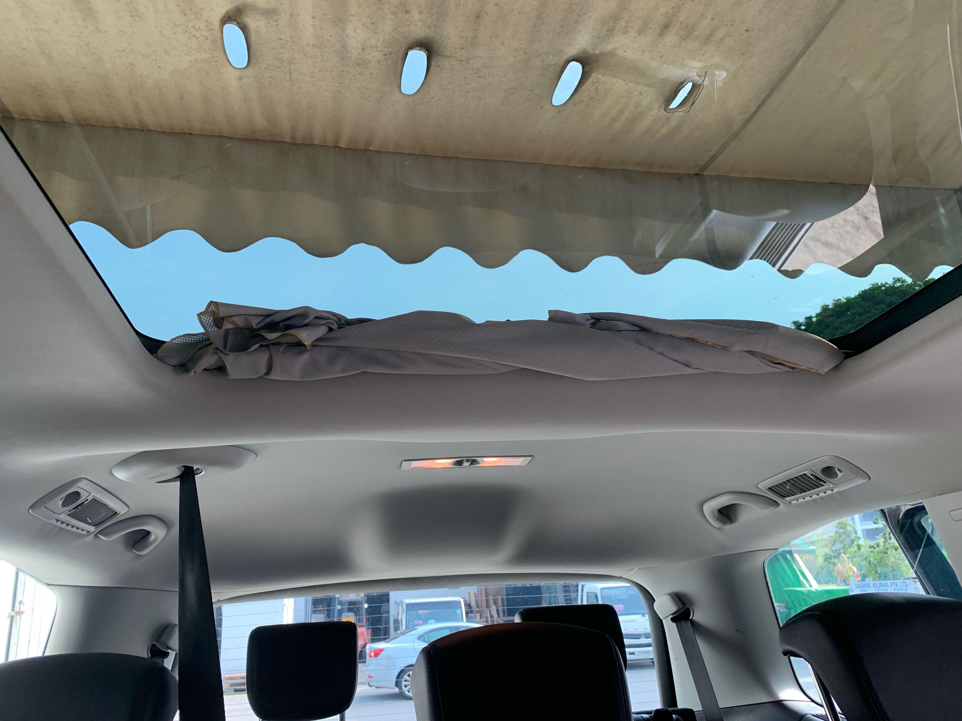 Volkswagen, Audi, Porsche, Mercedes Benz Sunroof / Sunblind / rollerblind replacement (Category: Car Workshops & Services) located in Singapore. Submitted by haplicartrimming (Listing ID 175417149, Image 3). Description: I will only replace with original parts from manufacturer. Not gonna use cheaper parts from AliExpress or taobao because they have quality issues. Call or message ian 97718658 for a quote. Blk 30 Sin Ming dr, 01-239 SG 575704.