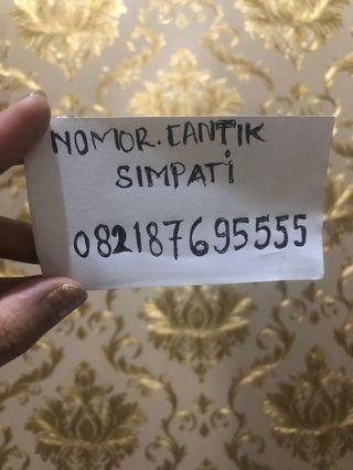 Nomor Cantik Simpati kesayangan