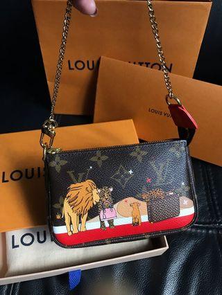 Authentic Louis Vuitton Mini Pochette Christmas Edition 2018