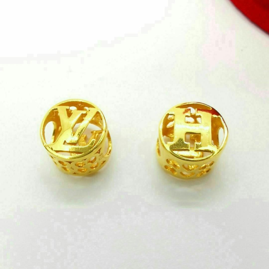 1 PCS LV CHARM GOLD 916 ORIGINAL ✓💯, Women's Fashion, Jewelry ...