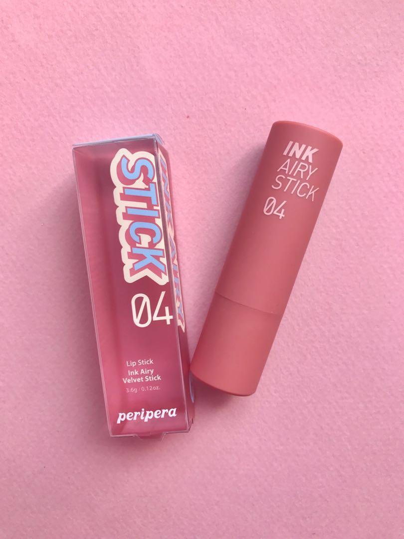 19 Peri Pera Ink Airy Velvet Stick 04 Bestie Pink Health Beauty Makeup On Carousell