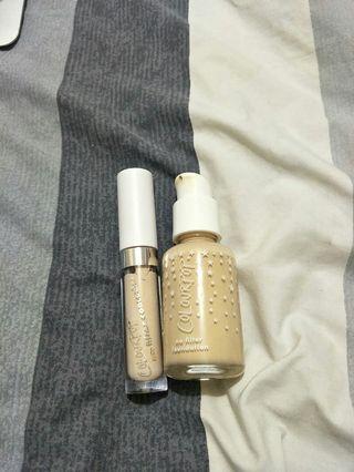 Colourpop no filter foundation and concealer
