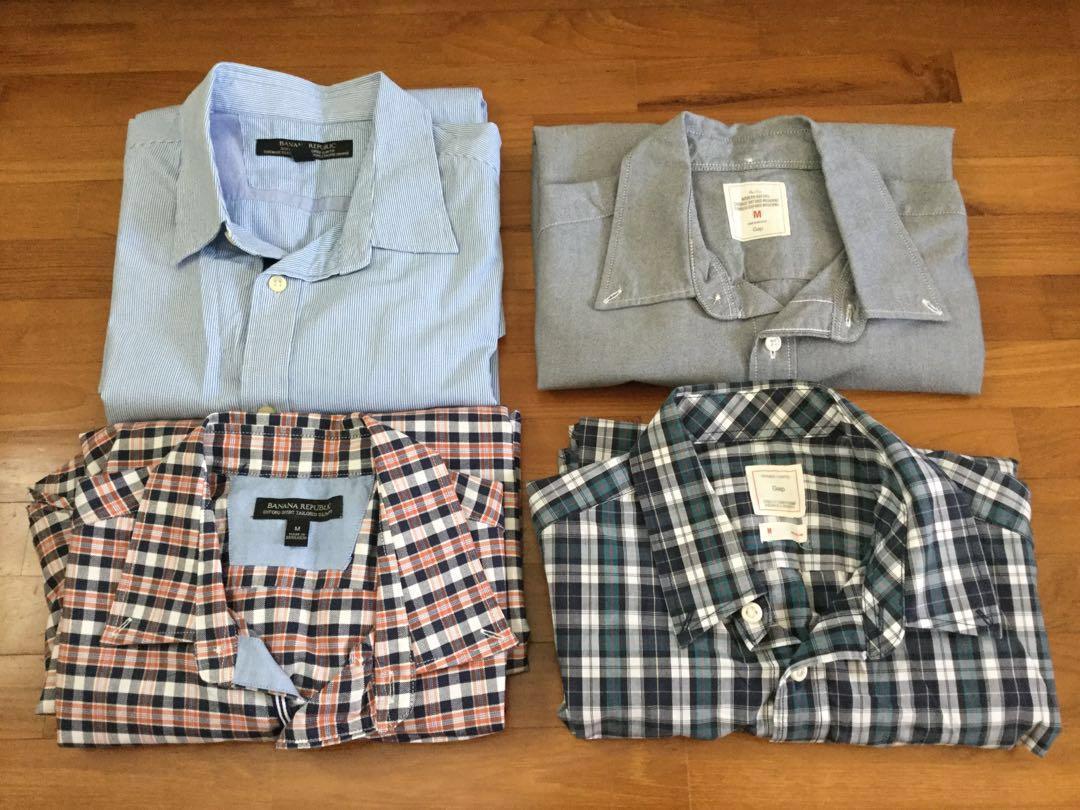 banana republic mens shirts sale