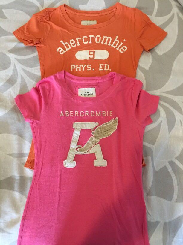 abercrombie girls shirts