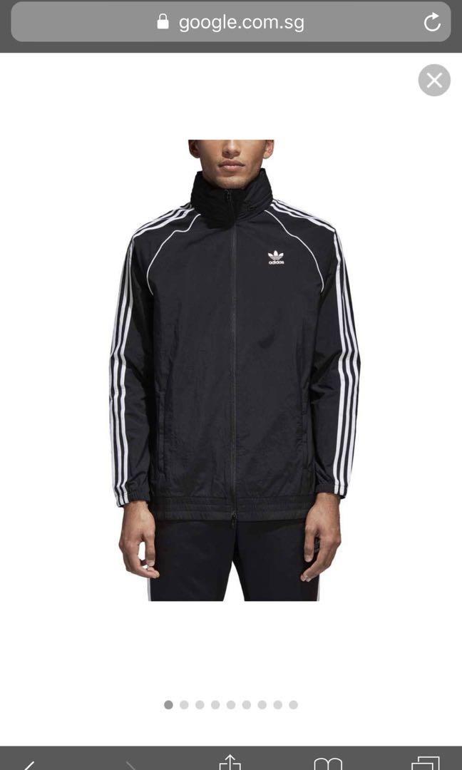 Adidas originals top sst windbreaker jacket