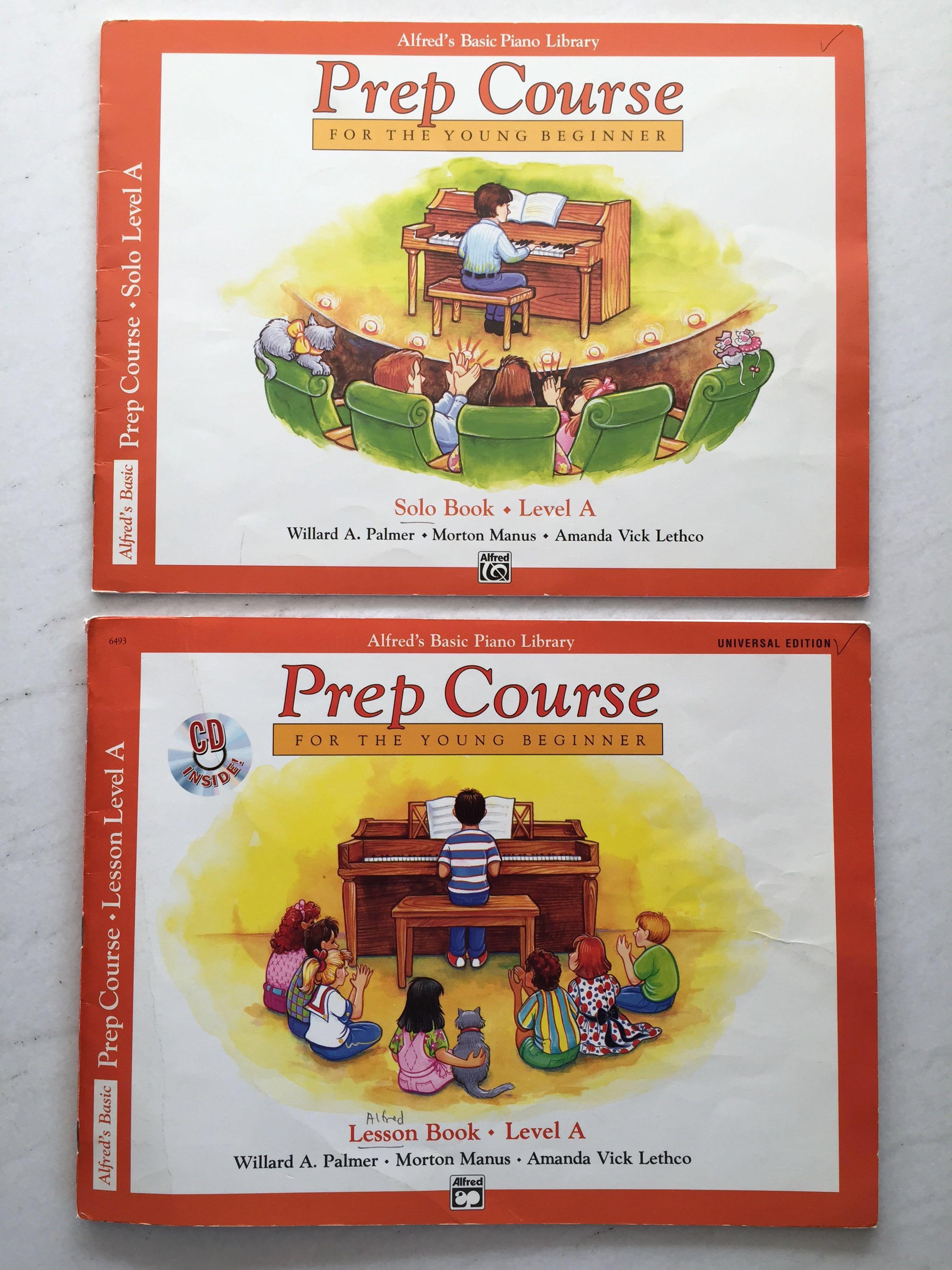 Alfred S Basic Piano Book Lesson Solo Level A Music Media