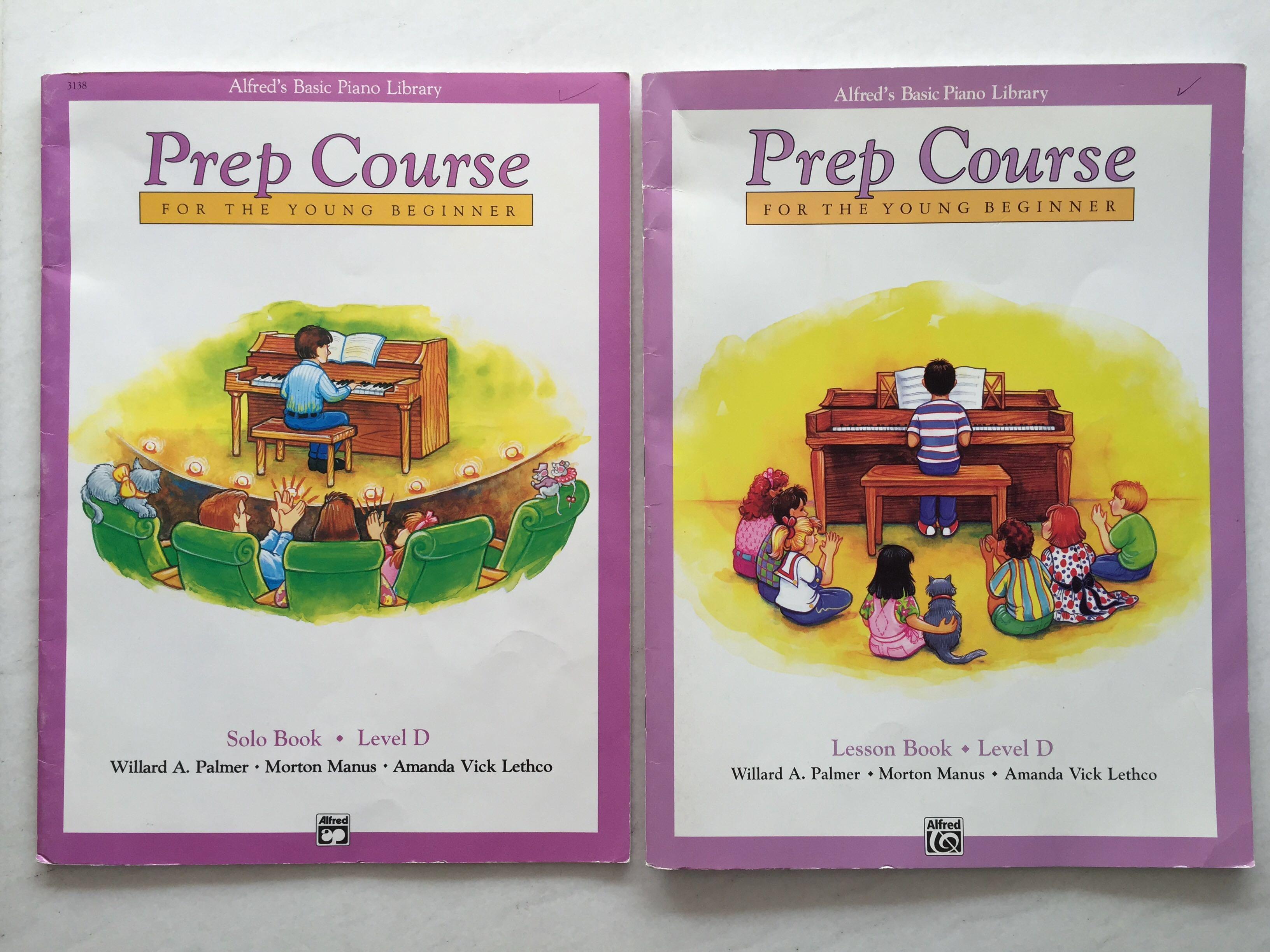 Alfred S Basic Piano Book Prep Course Level D Music Media