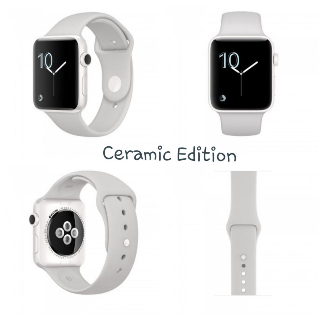 apple watch series 2 38mm white