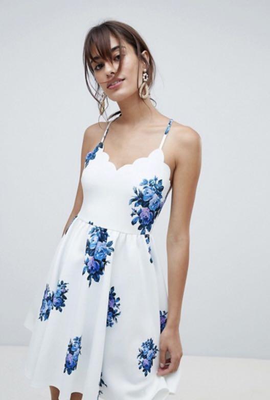 Asos white scuba dress cheap