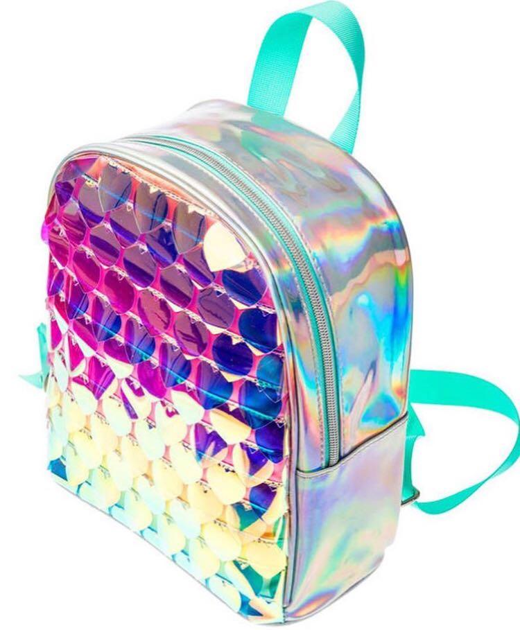 Jojo siwa holographic backpack cheap