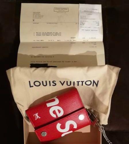 Authentic) LV X Supreme - Brazza Wallet, Luxury, Bags & Wallets on Carousell