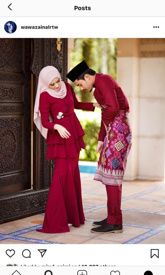 Baju Raya Wawazainal Rtw Women S Fashion Clothes Dresses On Carousell