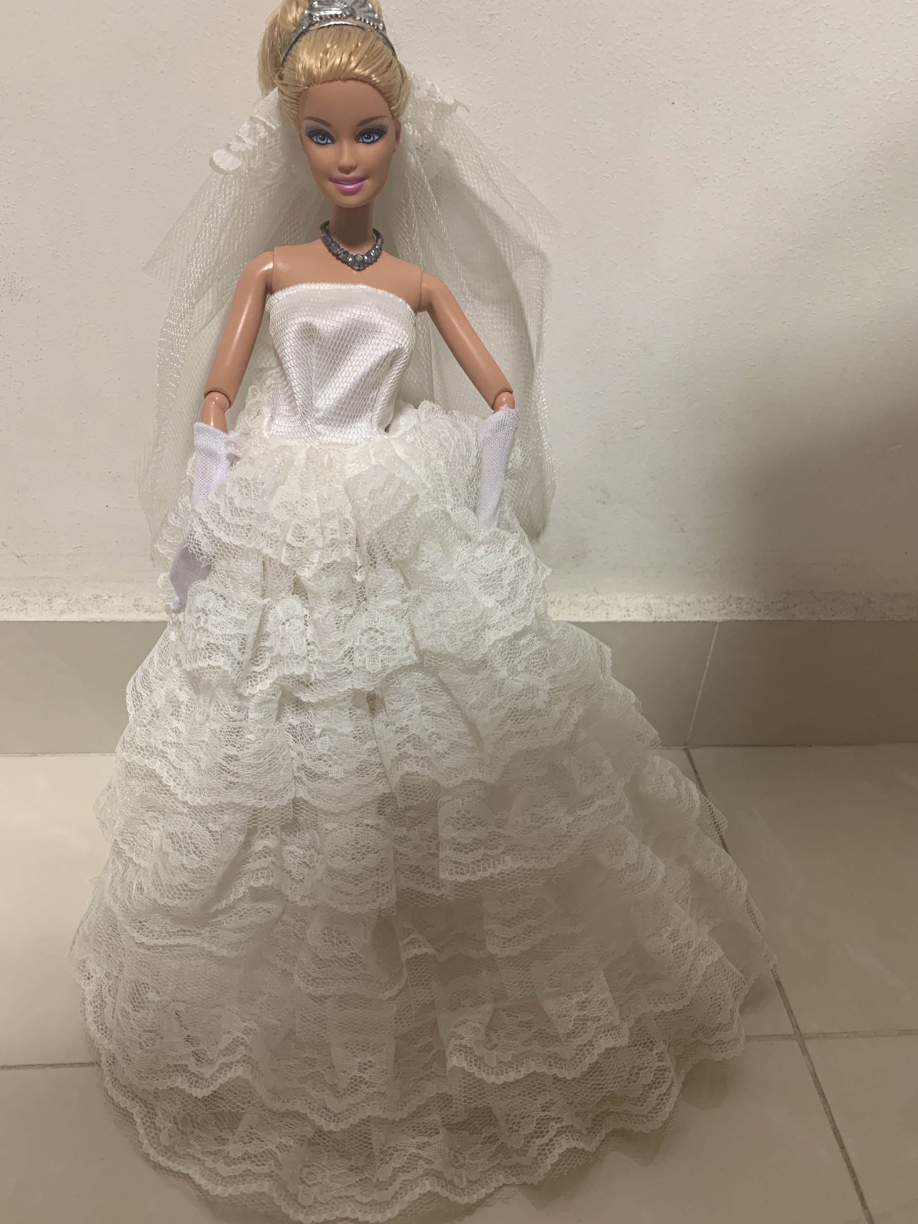 Barbie doll wedding dress Clearance