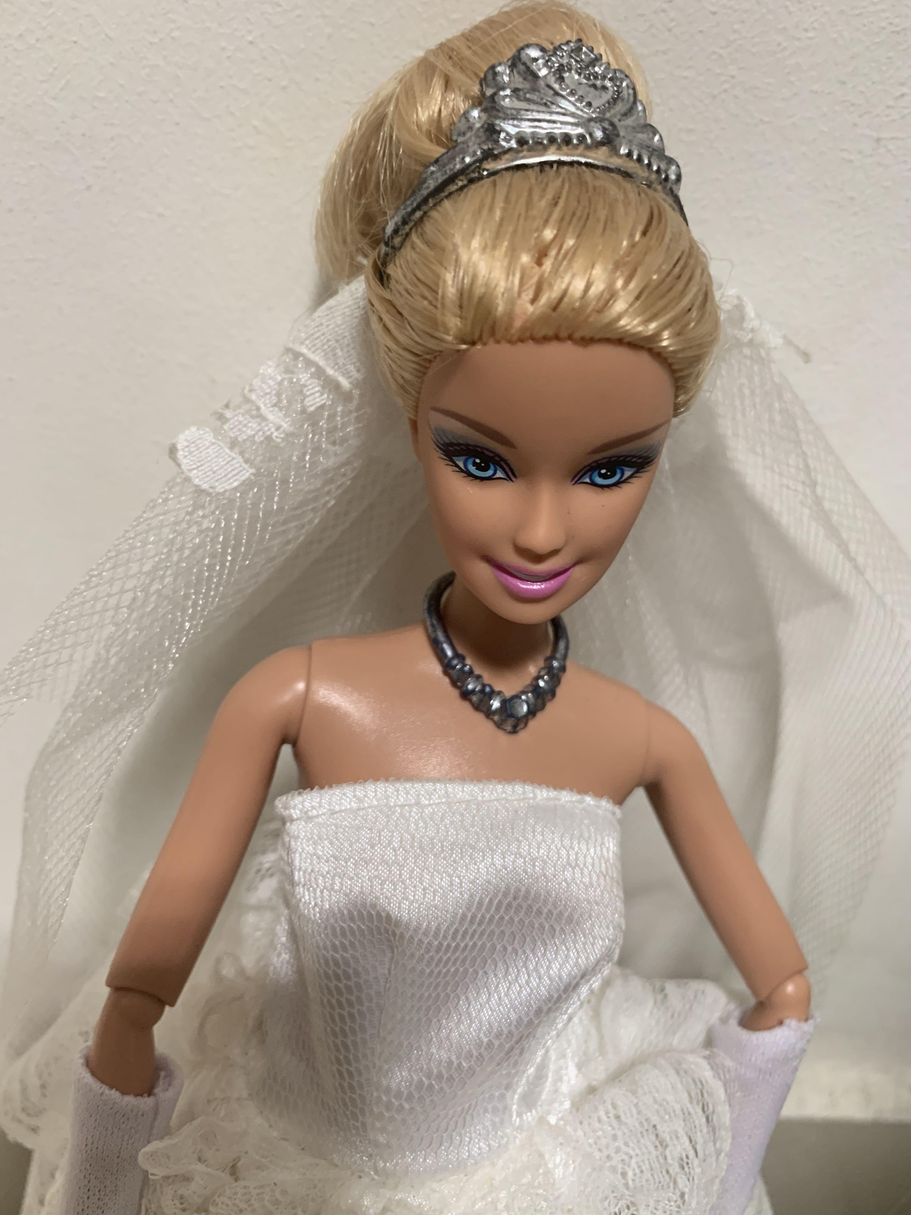 Barbie Doll wedding dress white, Hobbies & Toys, Toys & Games on Carousell Barbie Doll wedding dress white, Hobbies & Toys, Toys & Games on Carousell