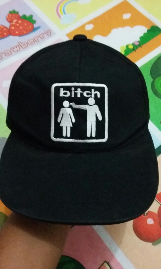 Bitch skateboard vintage cap