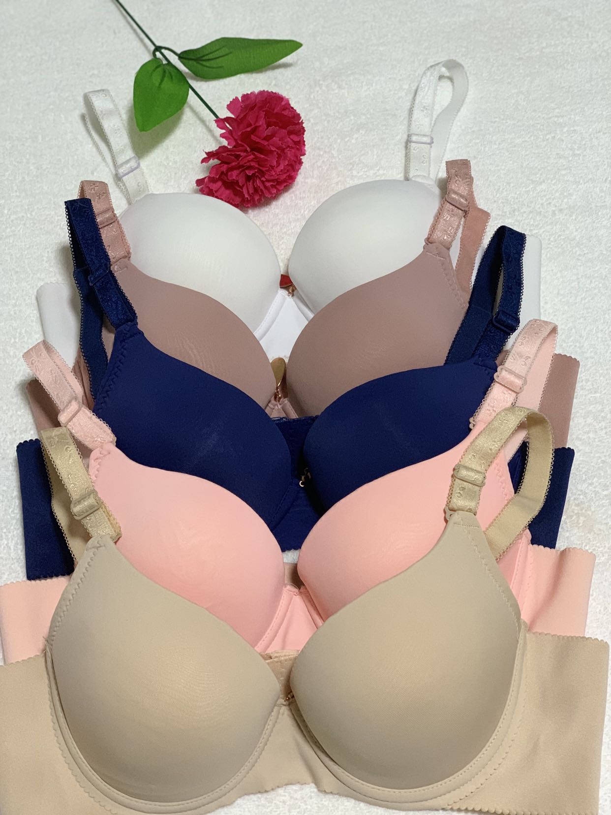 Young Hearts Dawn Lace Push Up 3/4 Demi Bra Y23-20223