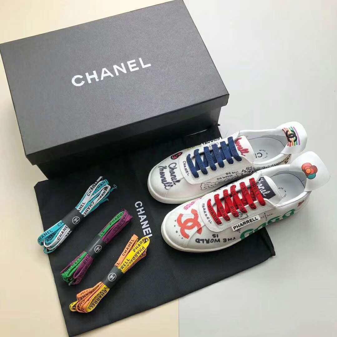 chanel x pharrell 19ss capsule collection sneakers