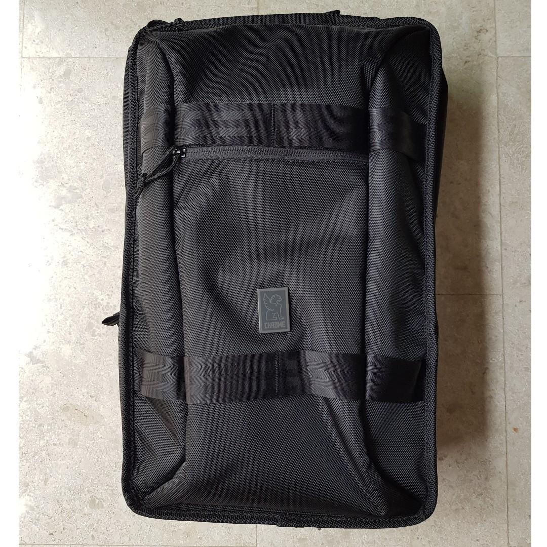 Chrome Hightower Transit Backpack (Black), Men's Fashion, Bags
