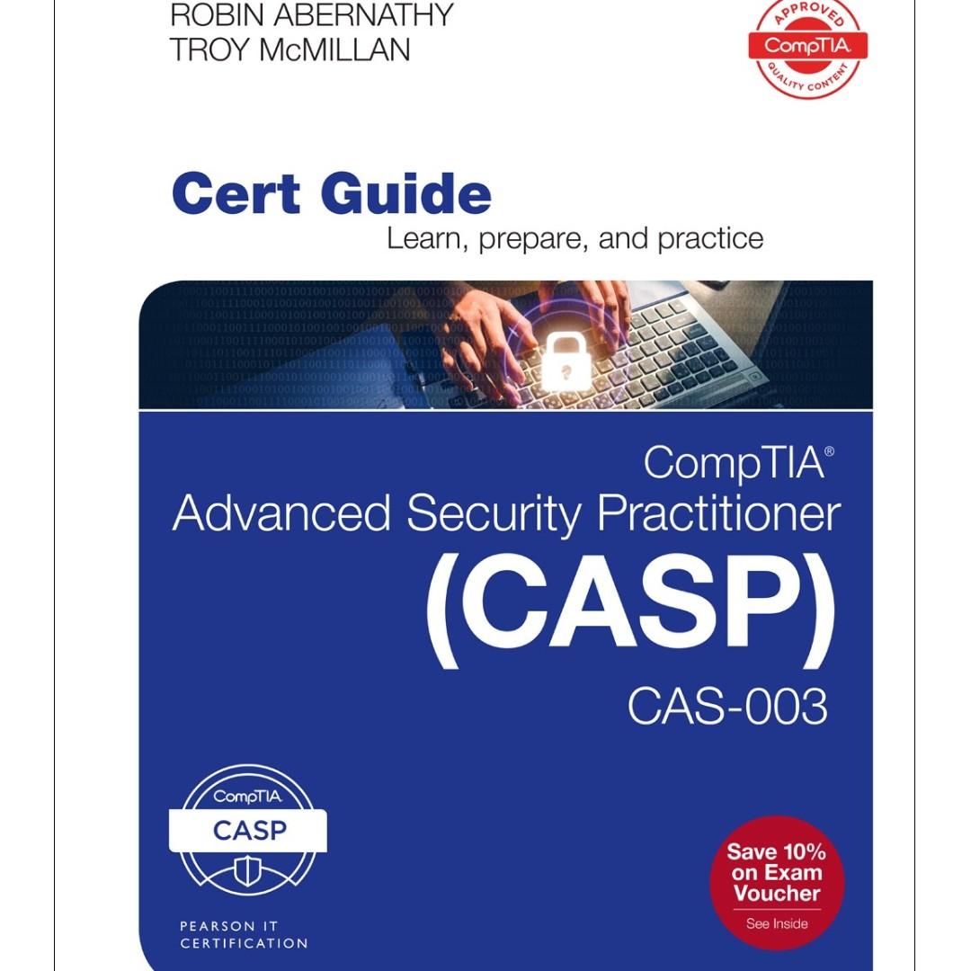 Comptia Advanced Security Practitioner Casp Cas 003 Cert Guide 2nd Edition Books Stationery Textbooks Professional Studies On Carousell