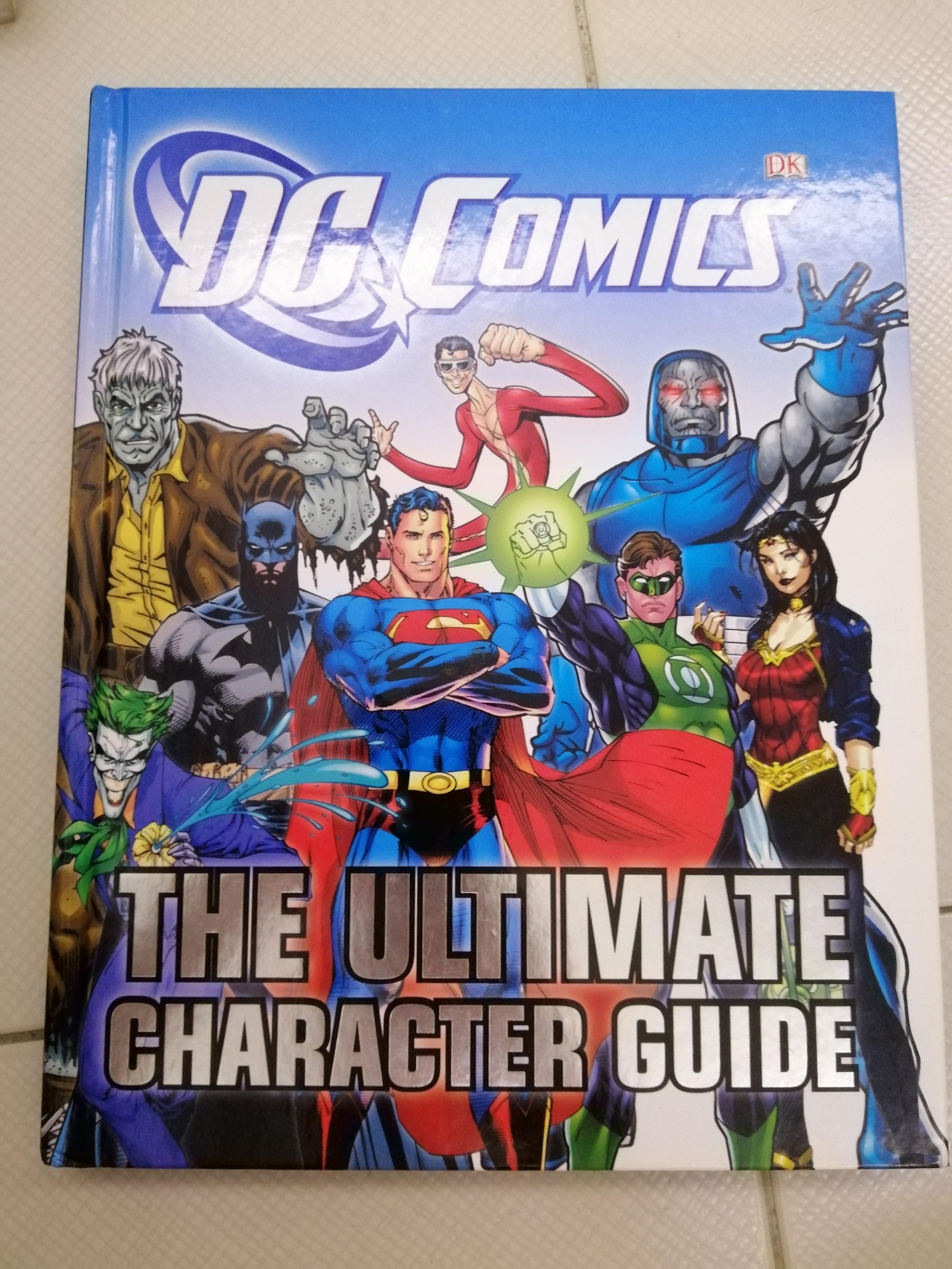 Dc Comic Ultimate Character Guide Books Stationery Comics