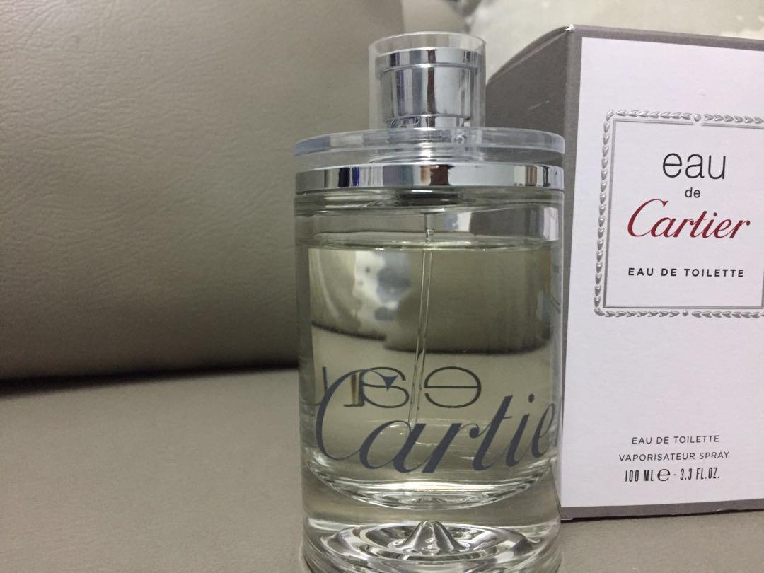 EAU DE CARTIER EAU DE TOILETTE/parfum/perfume cartier original, Kesehatan \u0026  Kecantikan, Parfum, Kuku \u0026 Lainnya di Carousell