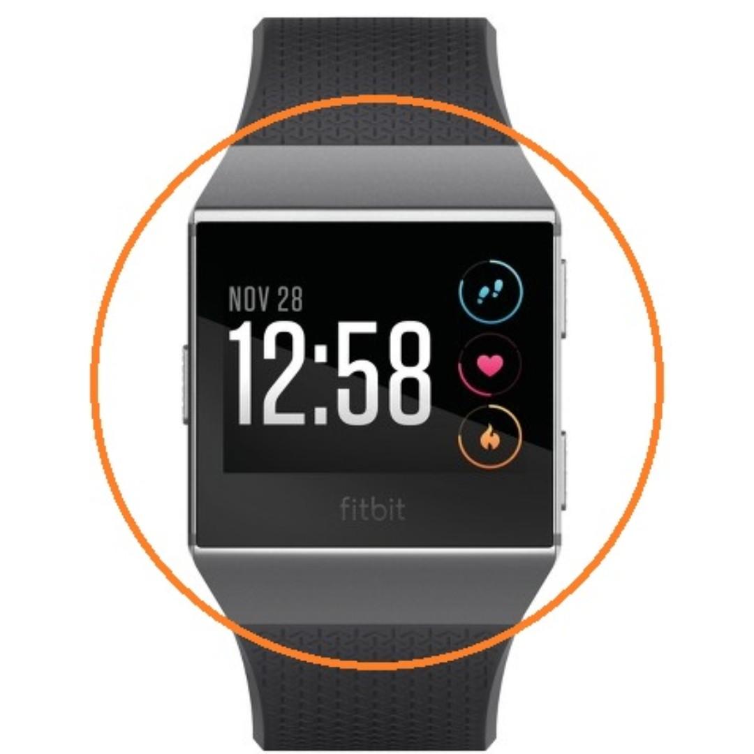 fitbit ionic charcoal smoke