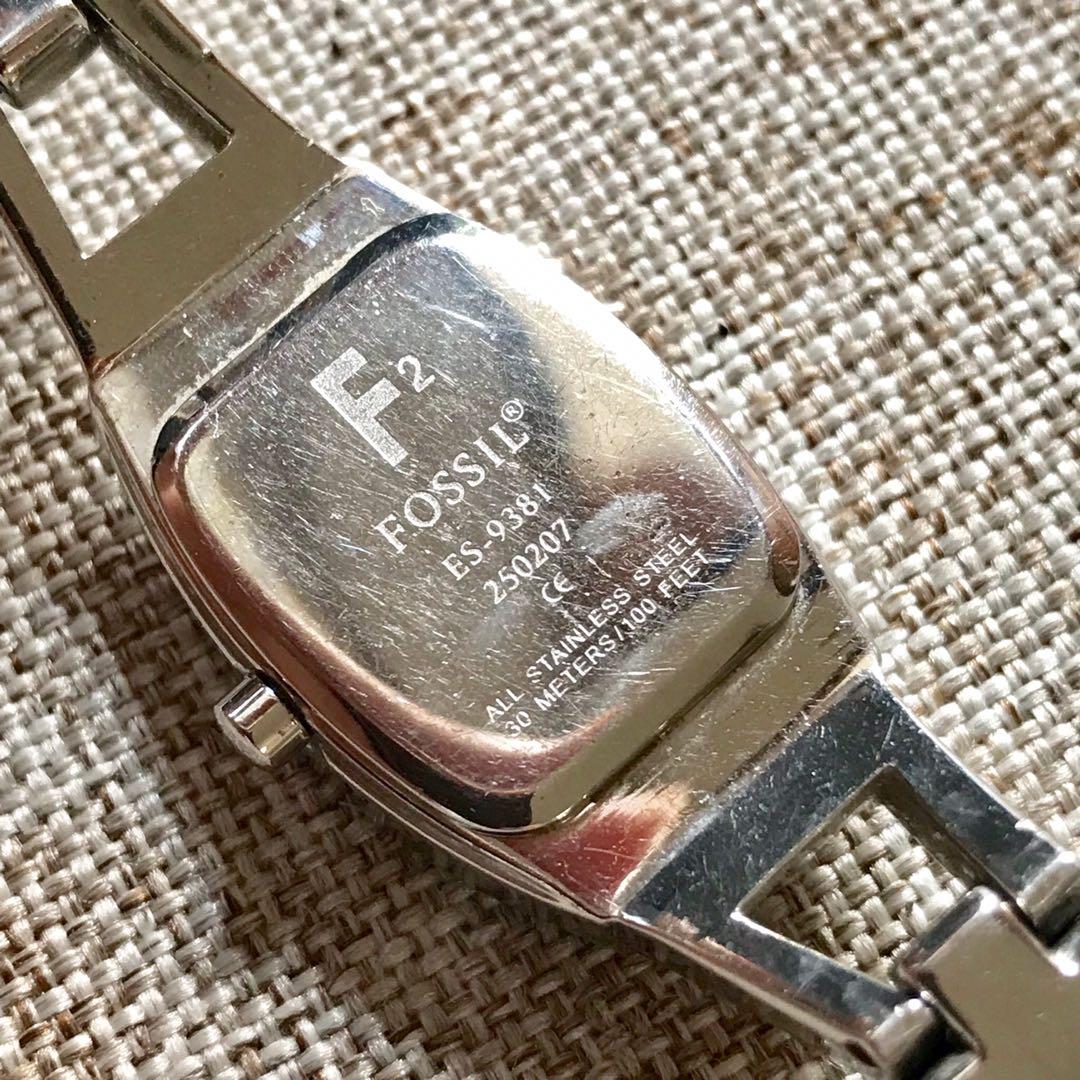 FOSSIL ES 9381 Vintage Original White 