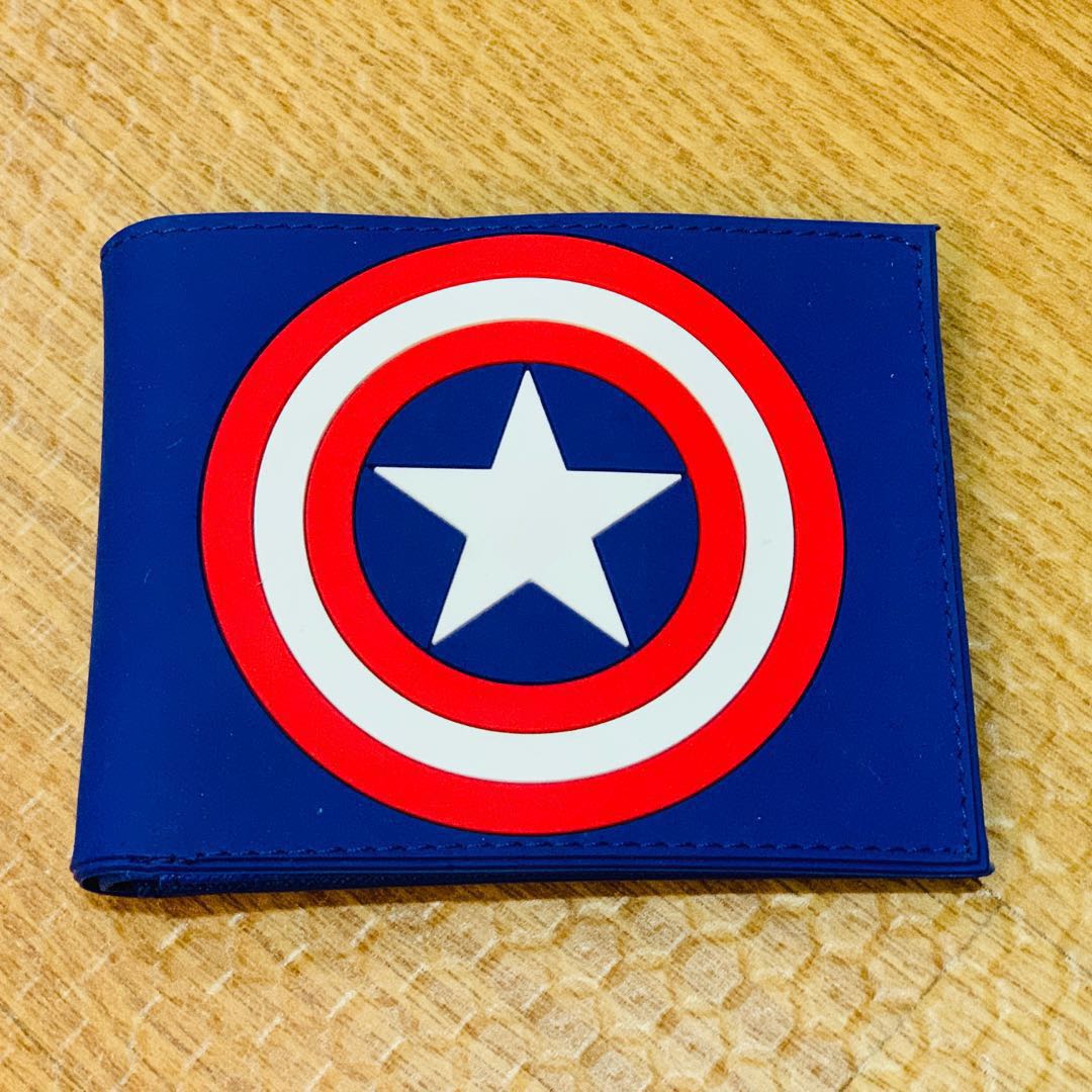 Bifold Wallet Coach Captain America Wallet Marvel Captain America