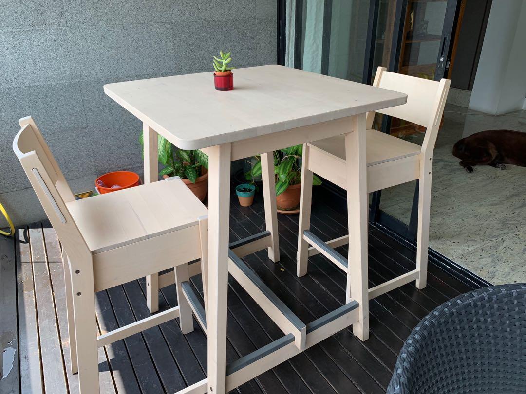 High Top Table And Chairs Furniture Tables Chairs On Carousell