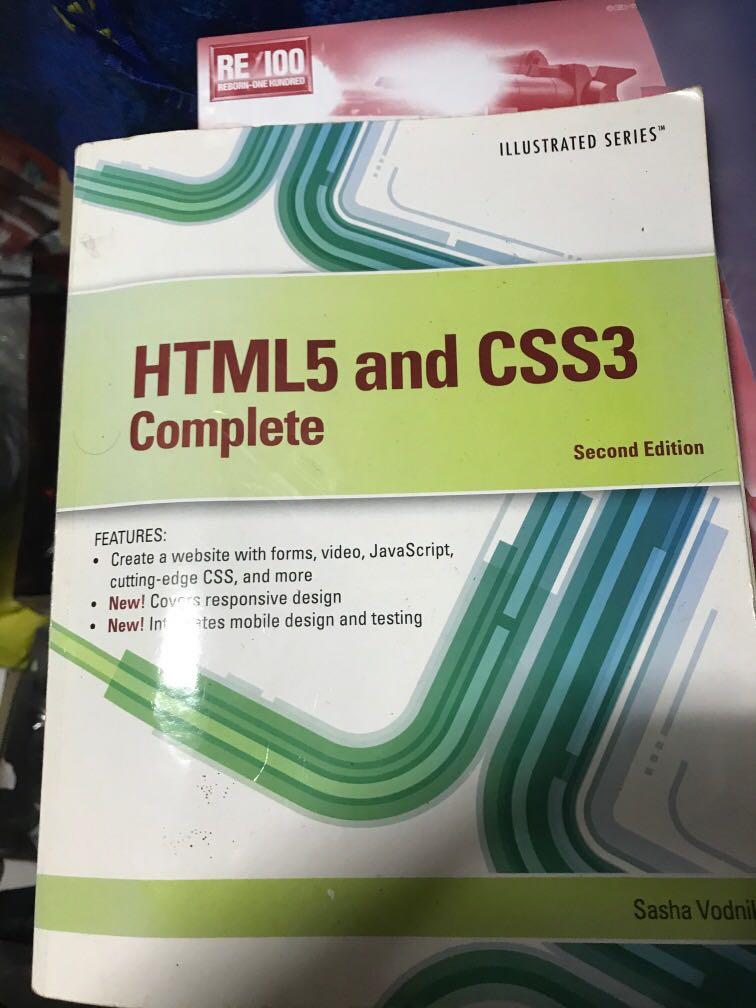 html5 and css3 (Category: Assessment Books) located in Singapore. Submitted by king.of.toys (Listing ID 229759311, Image 1). Description: Suss deal Sasha vodnik.