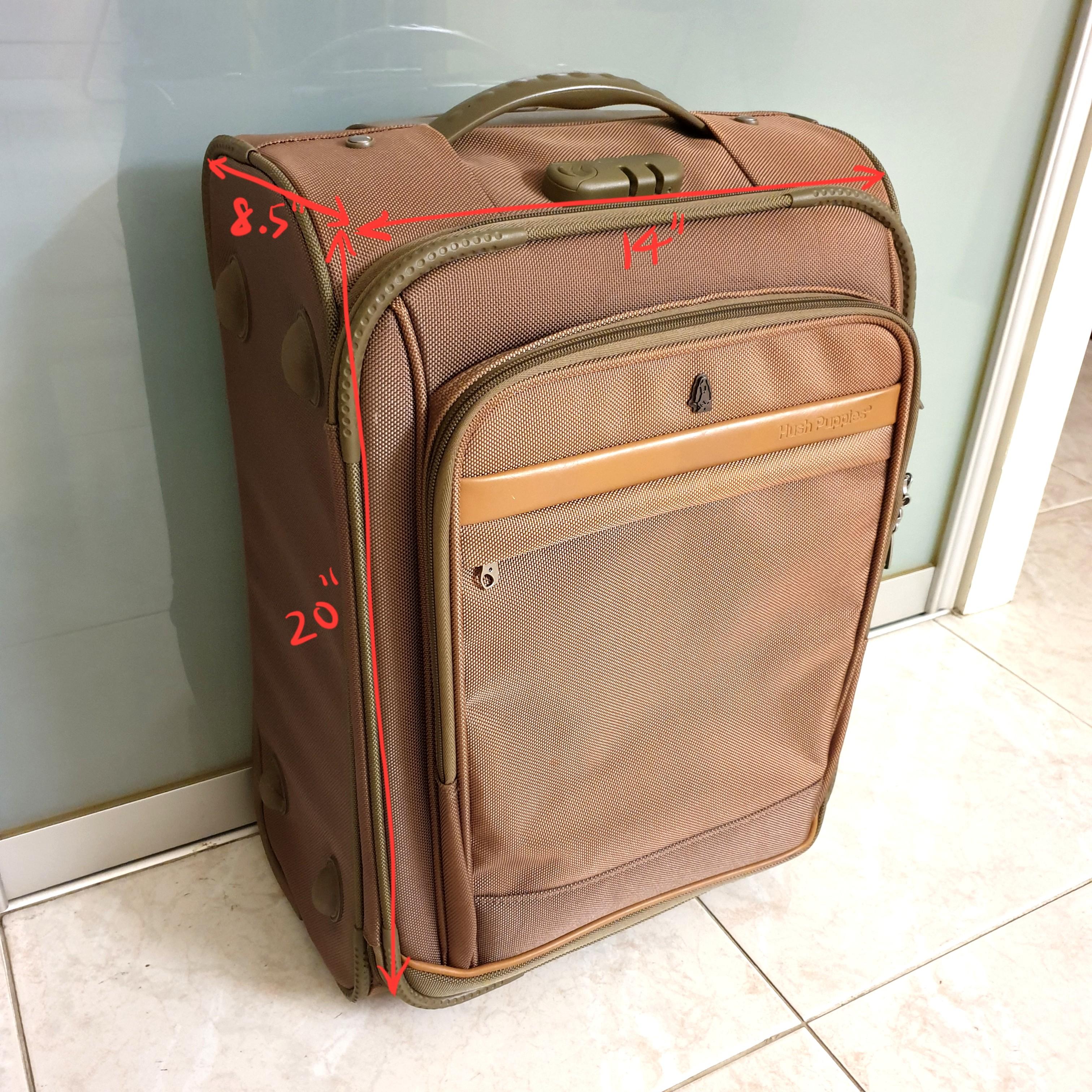 Hush puppies luggage sale 2019 sales