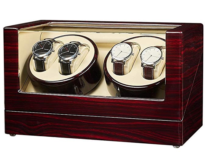 JQueen Automatic Watch Winder Bedienungsanleitung, Luxury, Watches on Carousell